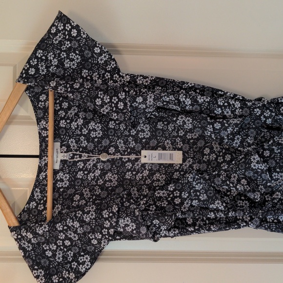 Max Studio London Ruffled High Low Dress Size L - Picture 2 of 7